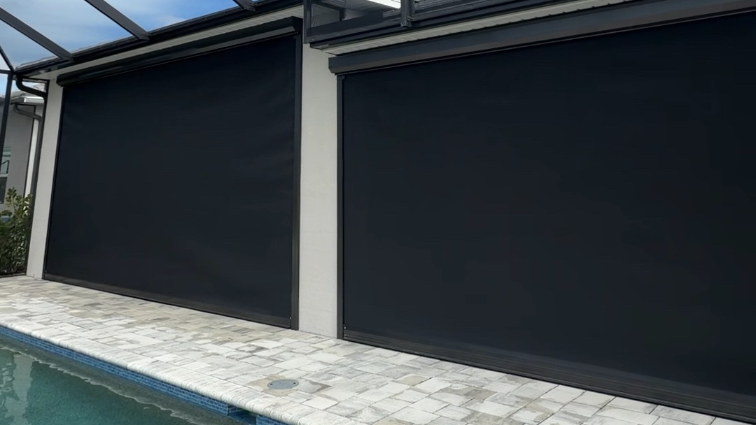 Motorized Hurricane Screens in Naples, Florida - Naples Shutter